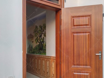 Cửa thép vân gỗ 1 cánh / ưu điểm cửa thép vân gỗ 0