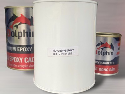 Sơn Epoxy 2 Thành Phần Dolphin 5