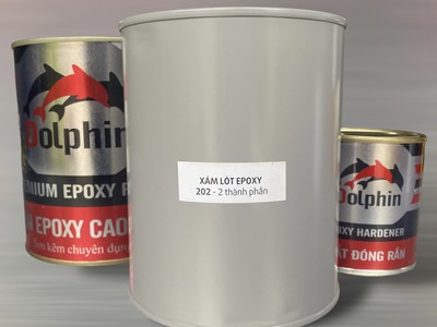 Sơn Epoxy 2 Thành Phần Dolphin 4