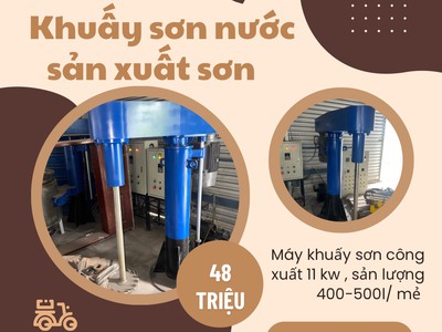 Máy sản xuất sơn nước I Máy khuấy sơn, khuyêch tán sơn 0