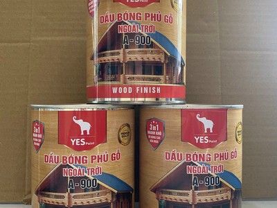 Dầu Bóng Phủ Gỗ Ngoài Trời Yes 4