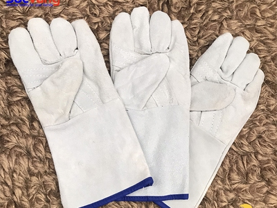 Găng tay da HÀN  2 LỚP hàng sẵn 2