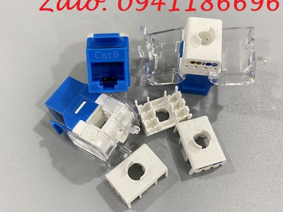 Nhân đấu nối RJ45 âm tường CAT6 UTP Shielded không chống nhiễu ACT-JK28-C6-US Ancomteck 4