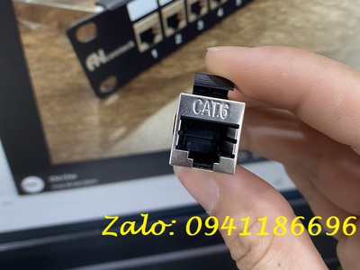 Thanh đấu nối mạng RJ45-RJ45 48 cổng CAT6 STP mã ACT-48S2U, ACT-6A-88 ANCOMTECK 4