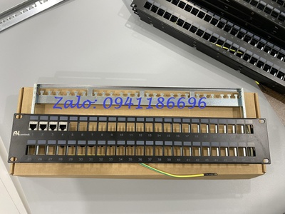Thanh đấu nối mạng RJ45-RJ45 48 cổng CAT6 STP mã ACT-48S2U, ACT-6A-88 ANCOMTECK 0