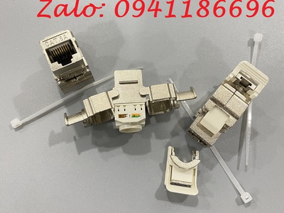 Thanh đấu nối mạng âm tường 24 cổng CAT6A FTP mã ACT-24S1U, ACT-S6A-T001 ANCOMTECK 7