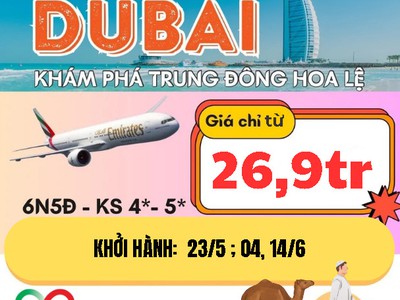 Hành Trình Mơ Ước DUBAI 0