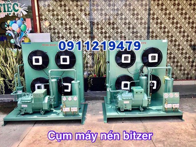 Kiểm tra, sửa chữa cụm máy nén kho lạnh Bitzer 15hp  4PES-15Y tại Phú Yên 0