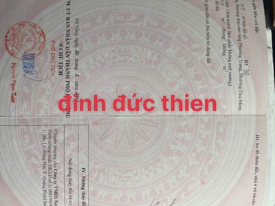 Bán đất đường đinh đức thiện  - khu b phương trang 2