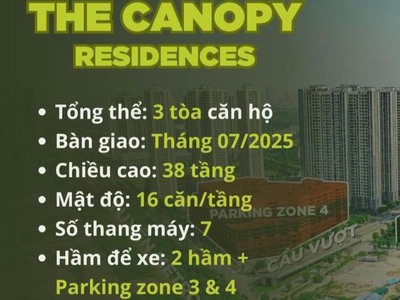 Ra mắt tòa tc3 the canopy harmony-nhận booking ck 10-0846859786 0