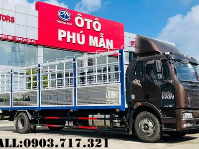 Bán xe tải Faw nhập khẩu 7t5 thùng dài 9m7 mới 2024 có sẵn giao ngay 0