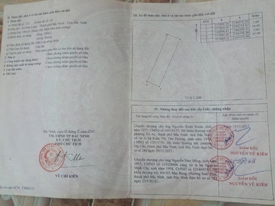 Bán mảnh đất mặt tiền có 1-0-2 xã hoà long, tp bắc ninh - giá tốt nhất khu vực 1