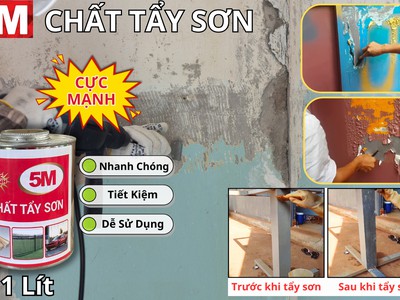 Chất tẩy Sơn 5M 1