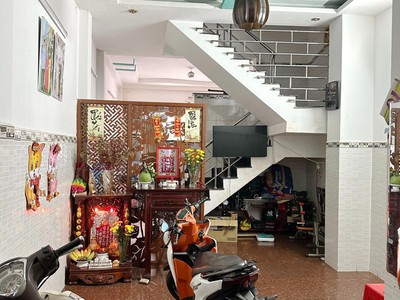 Nhà 3 tầng hẻm 132 đường liên tỉnh 5 p6q8. giá 3,55 tỷ tl 0