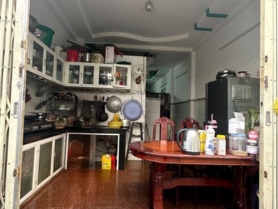 Nhà 3 tầng hẻm 132 đường liên tỉnh 5 p6q8. giá 3,55 tỷ tl 1