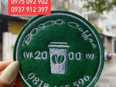 Bán sản phẩm lót ly quán cafe, nhà hàng in logo thương hiệu tại Tp.HCM 5