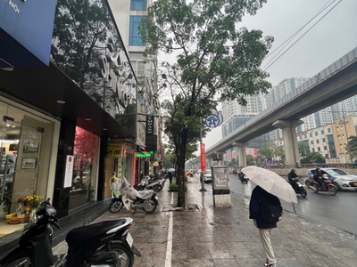 Siêu phẩm mặt phố nguyễn trãi thanh xuân 120 m nhà cũ bán đất vỉa hè 5 m kinh doanh  23 tỷ 1