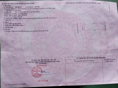 Bán đất đường bàu năng 12 - view công viên, sát đng nam trân 0