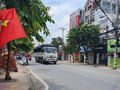 Mặt tiền kinh doanh  siêu đỉnh- 105m2 - đặng văn bi- bình thọ - căn góc 2 mặt tiền - giá 16.3 tỷ tl 0