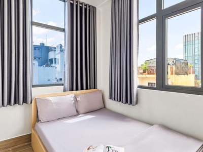 Cho thuê căn hộ full nội thất có cửa sổ thoáng mát ngay tại Nguyễn Trọng Tuyển Phú Nhuận 8