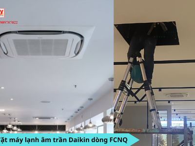 Model máy lạnh âm trần Daikin dòng FCNQ 1