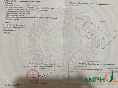 Chính chủ gửi bán lô đất đẹp tại Liên Khê, Thuỷ Nguyên, Hải Phòng 2