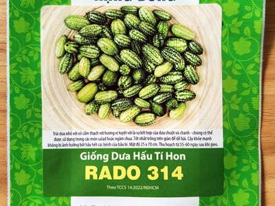 Hạt giống Dưa hấu tí hon mini Rado 314 0