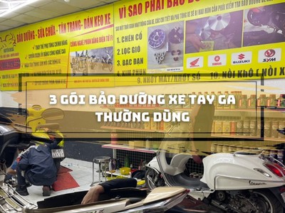 3 Gói Bảo Dưỡng Xe Tay Ga: Giải Pháp Toàn Diện Cho Sự An Toàn và Tin Cậy 0