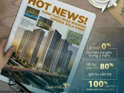 Căn hộ hàng sang tại imperria sola park- cdt mik group   phân khu cao cấp  thuộc vinhome smart city 1