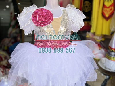 May bán cho thuê trang phục váy múa trẻ em tại tphcm 7