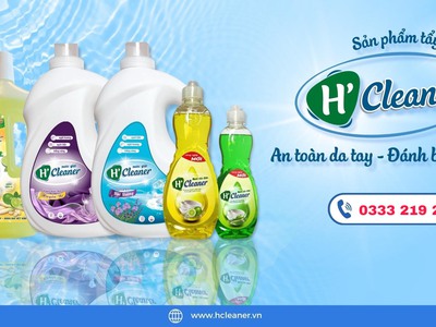 Cần tìm Nhà Phân Phối hợp tác phát triển Sản phẩm H CLEANER  Nước Giặt, Nước Rửa Chén, Nước Lau Sàn 0