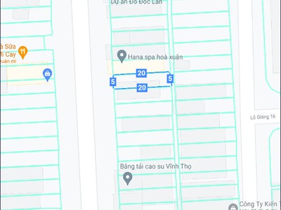 Cần bán nhanh lô đất đường đô đốc lân. 1