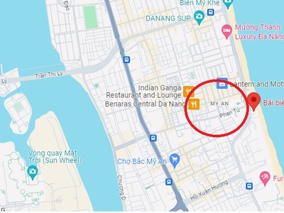 ♪ nhà 3 mặt tiền gần biển mỹ khê, 153m2, 5.5 tầng, 20 phòng kd ổn định, rẻ nhất vùng 4