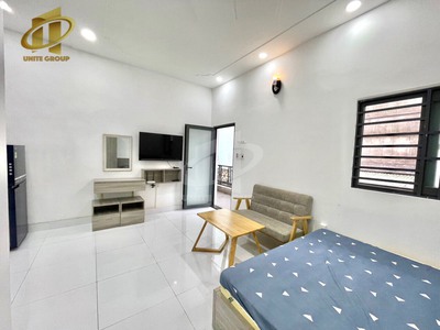 Cho thuê căn hộ full nội thất có ban công thoáng mát ngay tại Nguyễn Thị Huỳnh, Phú Nhuận 4