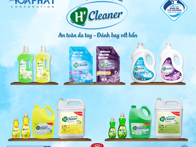 Công ty HÒA PHÁT tìm NPP/Đại lý dòng sản phẩm TẨY RỬA H CLEANER 0