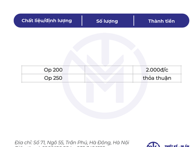 Báo giá in ấn giá rẻ tại Hà đông, Hà Nội 8