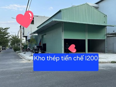 Bán đất và kho đã có sẵn cẩu trục 5 tấn -  đường khánh an 2