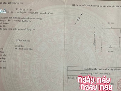 Bán nhà chợ hàng mới, diện tích 49m 4 tầng ngõ cực nông giá 3.05 tỉ 4