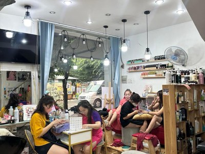 Sang nhượng salon, spa, nail mi địa chỉ 006 lô l, chung cư bàu cát 2, đường số 1, phường tân bình, 1