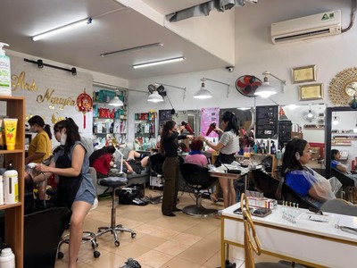 Sang nhượng salon, spa, nail mi địa chỉ 006 lô l, chung cư bàu cát 2, đường số 1, phường tân bình, 2