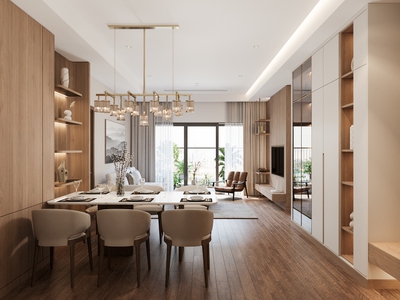 Chỉ TT trước 2 tỷ - sở hữu căn hộ 4PN tại The Wisteria - HTLS 0 trong 24 tháng 6