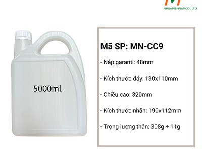 Can nhựa HDPE 5lít cho phân bón 0