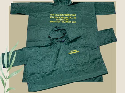 Xưởng cung cấp áo mưa in logo làm quà tặng 1