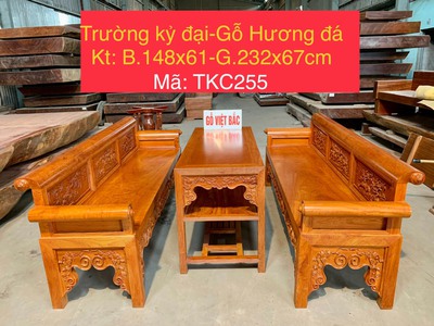 Bộ trường ky đại gỗ Hương Đá siêu đẹp 0