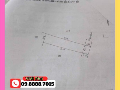 Bán đất kiệt ô tô an lưu, phú mỹ - cách tỉnh lộ 10 chỉ 100m. giá 1,2x tỷ 2