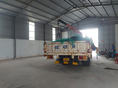 Cho thuê kho xưởng tại thủ dầu một - đường xe thông thoáng, diện tích lớn 1