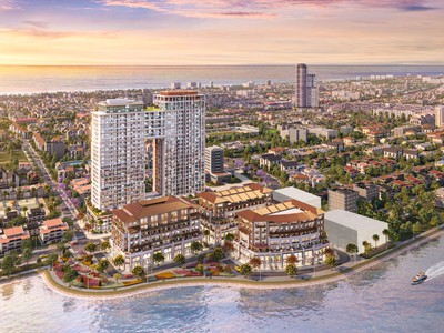 Căn hộ Sun Ponte mặt sông Hàn Đà Nẵng, 3.8 tỷ/2 PN 1