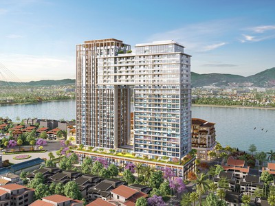 Căn hộ Sun Ponte mặt sông Hàn Đà Nẵng, 3.8 tỷ/2 PN 2