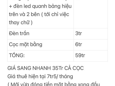 Chính chủ cần sang nhanh mặt bằng tại thủ dầu một, bình dương. 3