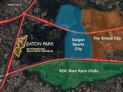 EATONPARK bán Căn Hộ 3 PN chỉ 5 kí HĐMB 0